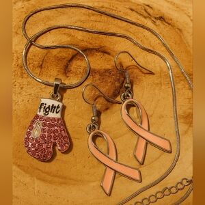 Cancer Awareness Pink Ribbon Jewelry – Symbol of Strength and Hope